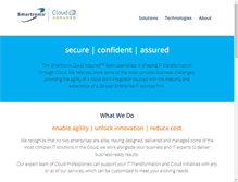 Tablet Screenshot of cloudassured.com